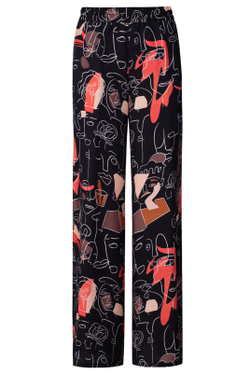 Брюки женские 4323ВП, Абстракция #469Абс024323ВП