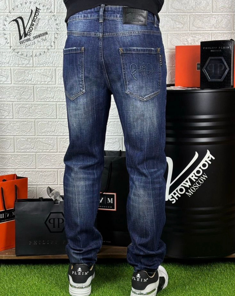 Джинсы Philipp Plein Color