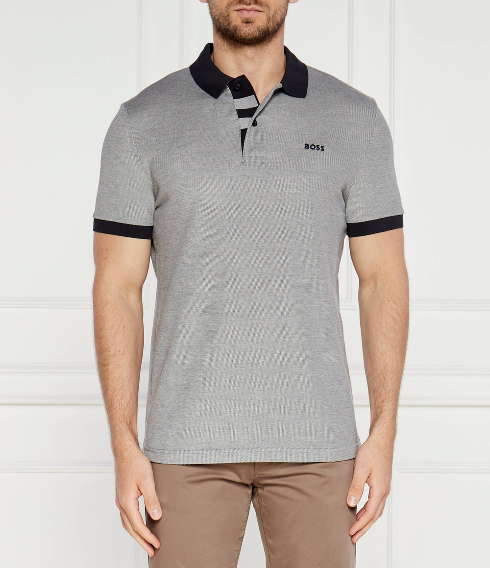 Поло Paddy BOSS GREEN - темно-синий(50520350)