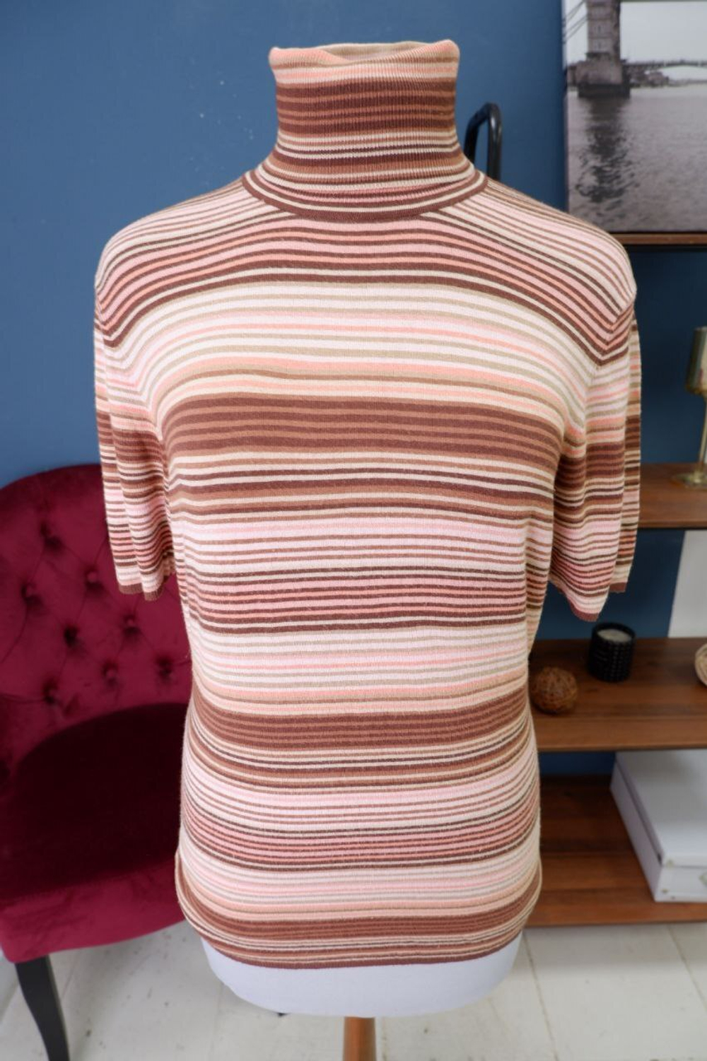 Джемпер Wool Street с коротким рукавом 44 размер