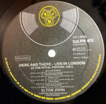 Elton John / Here And There (LP)