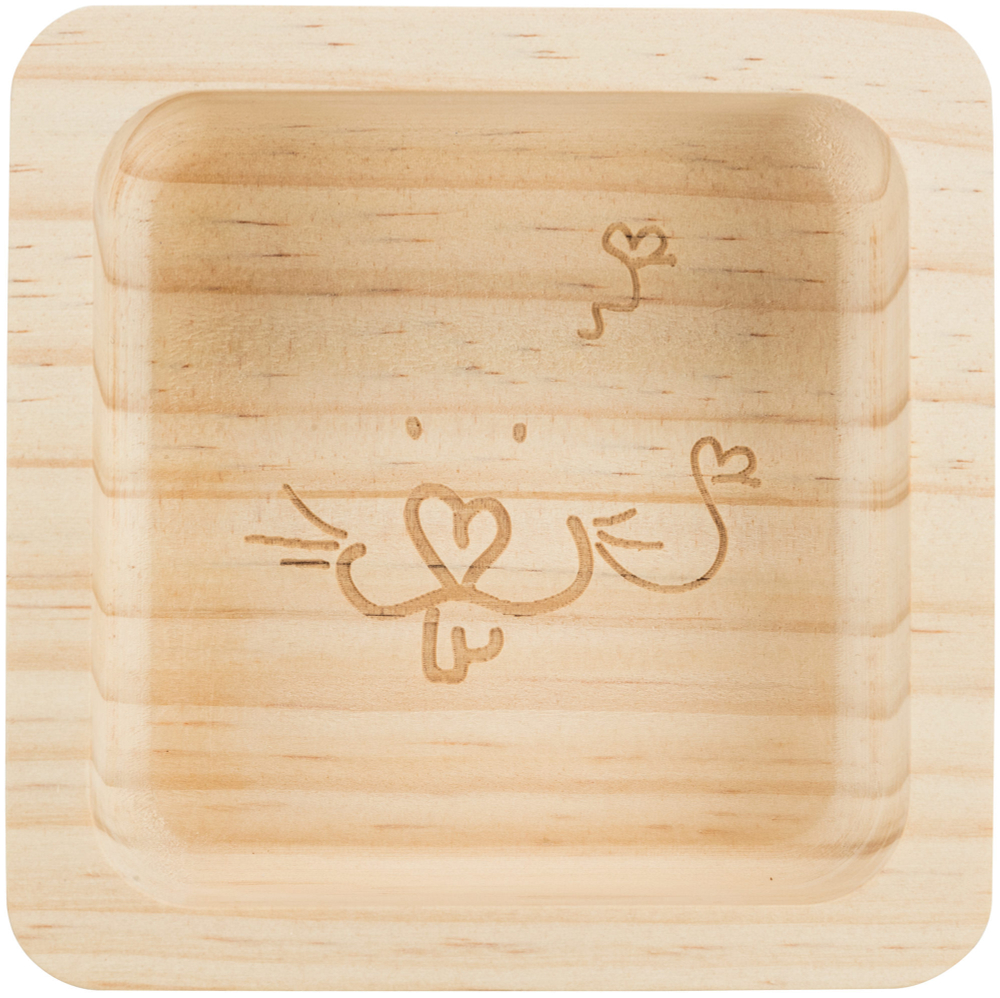 Миска, дерево, 190 мл/11 х 11 см, Trixie