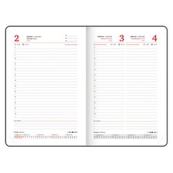 Ежедневник датированный А5 BRAUBERG "Elegant" бордовый (117367) 11