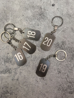 Номерки на ключи металлические 16-20