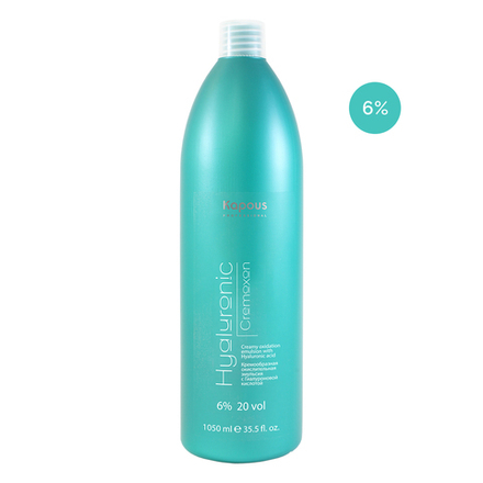 Kapous Professional Hyaluronic Acid Эмульсия окислительная Hyaluronic Cremoxon, 6%, кремообразная, 1050 мл