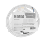 Шнур сетевой Denzel Energy Series, ПВС, 1,5 м, 2x1 мм, с неразборной вилкой, белый 37660