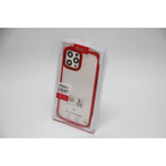 Чехол прозрачный с цветной рамкой iPhone 14 Plus, 013141 сиреневый