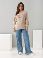 Толстовка Кис-090/бежевый-п