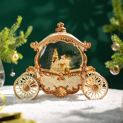 МУЗЫКАЛЬНАЯ СТАТУЭТКА "КАРЕТКА" С LED-ПОДСВЕТКОЙ 26Х11,5Х21,5 СМ