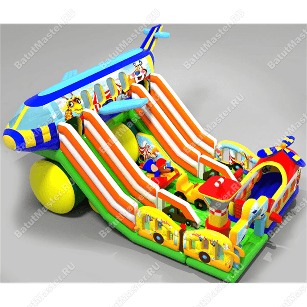 Коммерческий надувной батут "Аэропорт 3"