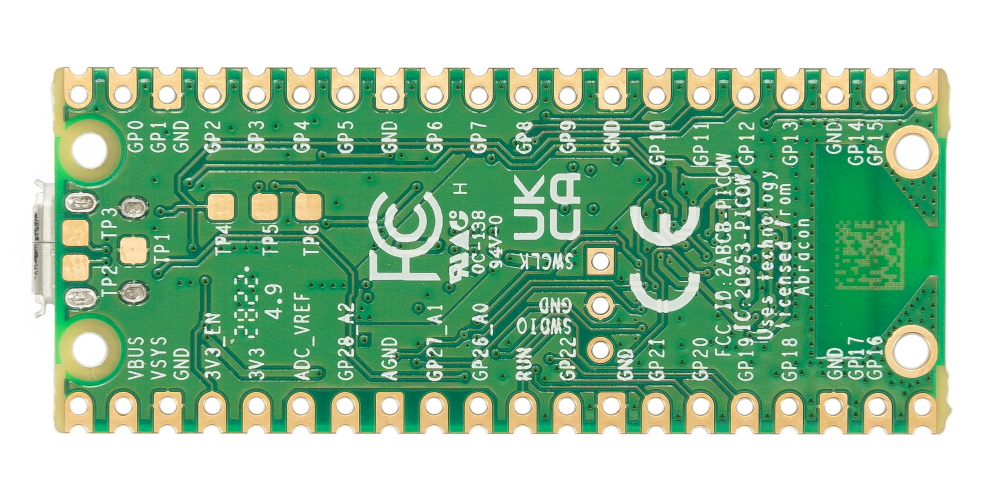 Raspberry Pi Pico W (без ног)