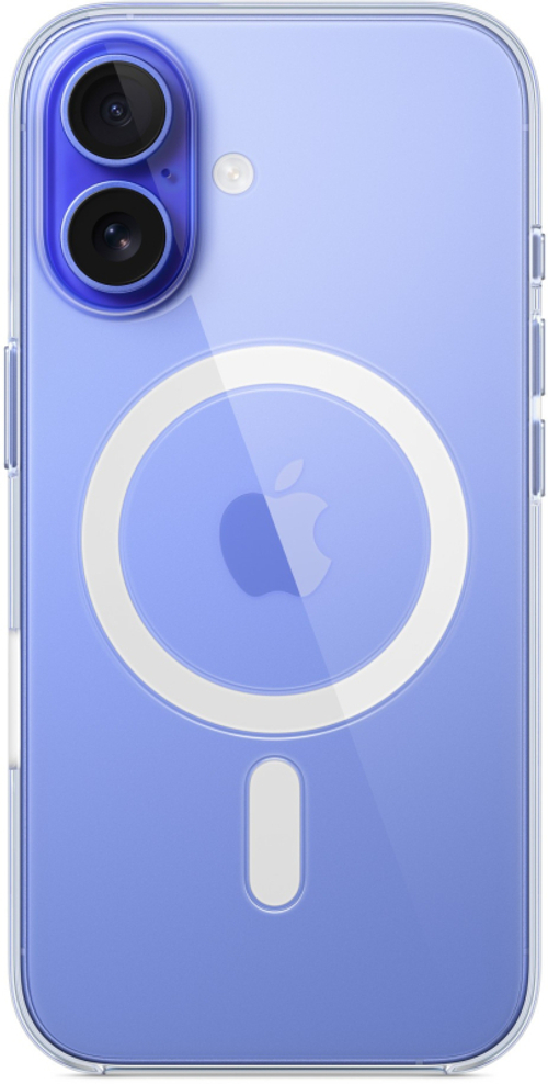 Прозрачный чехол с поддержкой MagSafe Apple Clear Case для iPhone 16