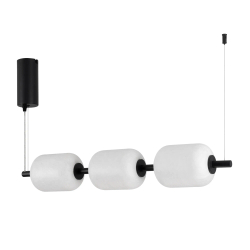 Светильник SP-CARAMELA-HANG-L720-12W Warm2700 (BK, 360 deg, 230V) (Arlight, IP20 Натуральный шелк, 3 года) 056885