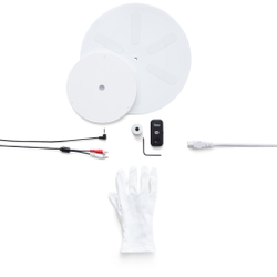 Виниловый проигрыватель Transparent Turntable, белый