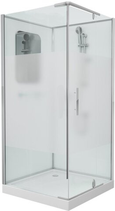 Душевая кабина Grossman Classic GR171QR (90х90х205) дверь распашная,4 места