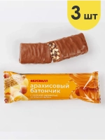 Батончик арахисовый ссол. карамелью со вкусом ириса