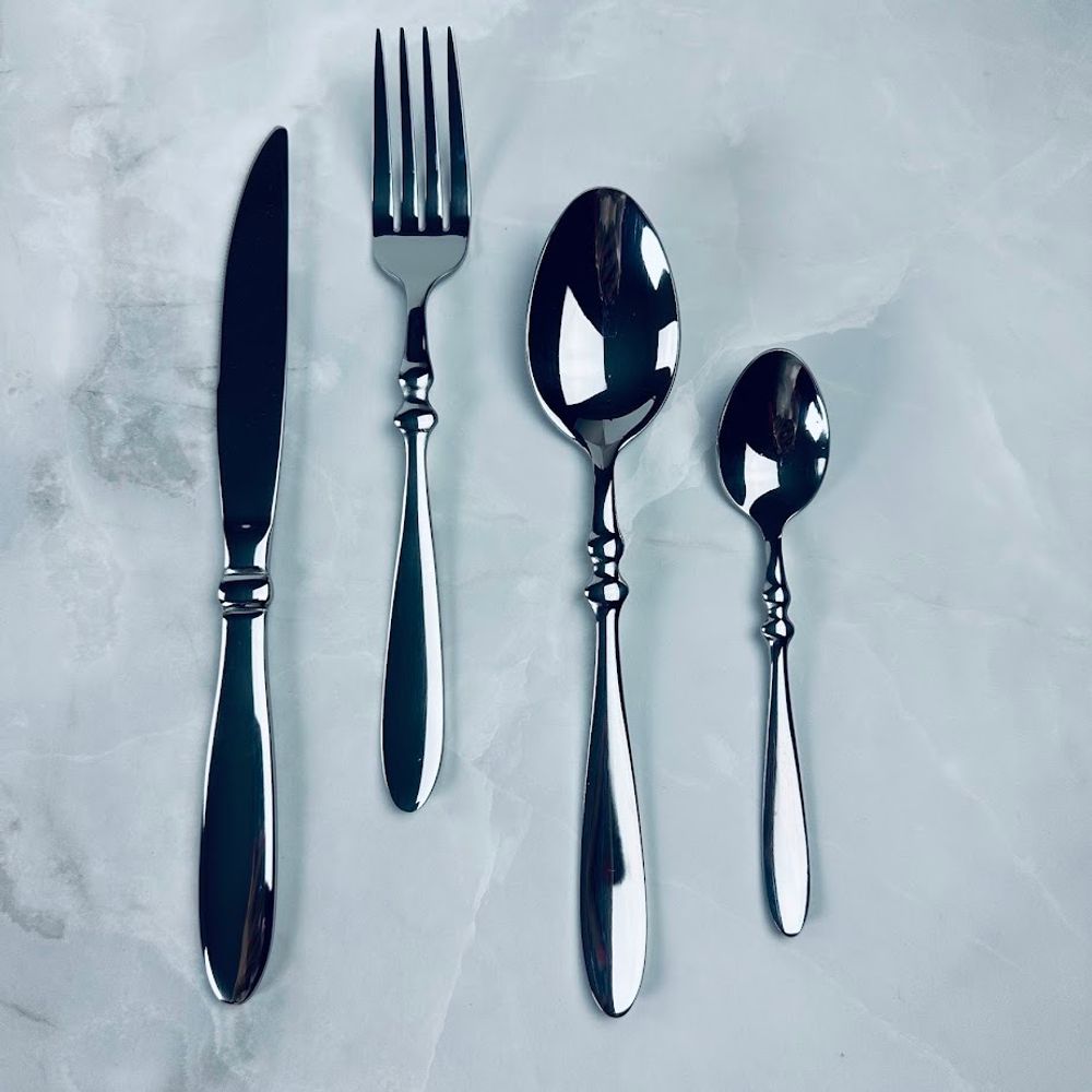 Lenardi 197-035 Набор столовых приборов 24пр. в под.уп.(х8)Металл