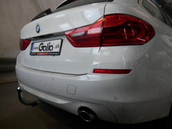 Фаркоп оцинкованный Galia B024C для BMW 5-Series 2017-(паспорт и сертификат в комплекте)(без электрики)
