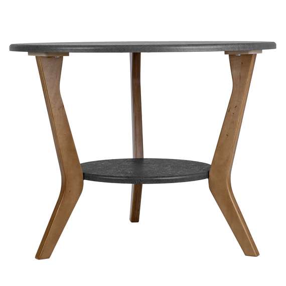 Стол журнальный BeautyStyle 13 серый бетон/бук