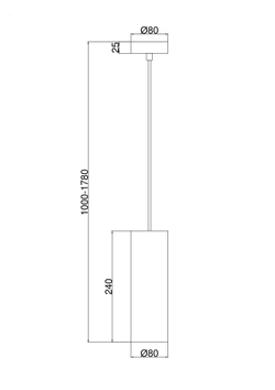Подвесной светильник Maytoni P011PL-01G
