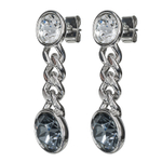 Серьги Fiore Luna Silver Night A2401SW-E01.3 BW/S