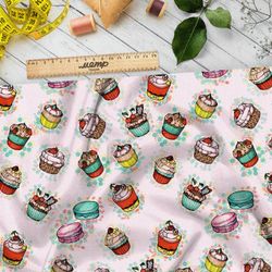 Ткань дюспо капкейки
