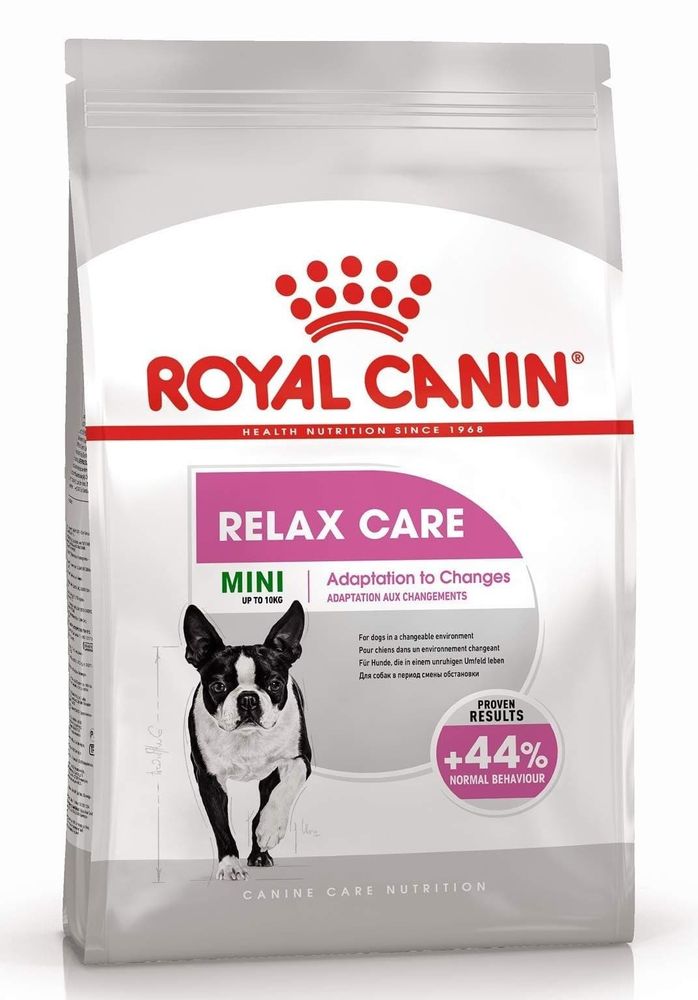 Royal Canin 1кг Mini Relax Care корм для собак (В период смены обстановки)