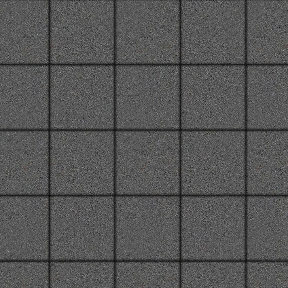 Тротуарная плитка КВАДРАТ 200х200 мм - Стандарт Серый