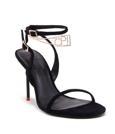 Босоножки на шпильках IVES SANDALO VELLUTO+CAVIGLIER Pinko - черный(102031 A18X)