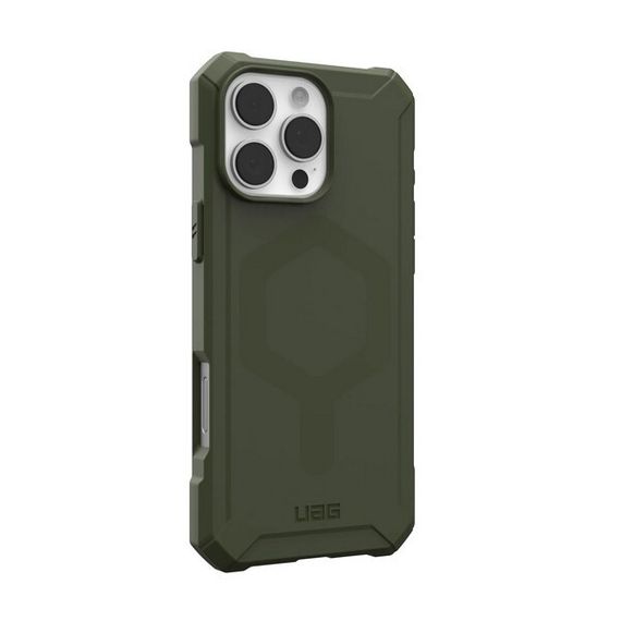 Чехол UAG Essential Armor для iPhone 16 Pro Max оливковый (Olive Drab) 114449117272