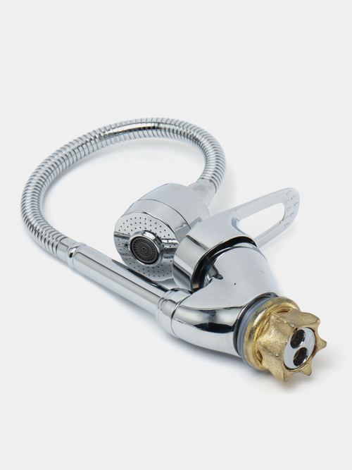 СМЕСИТЕЛЬ ДЛЯ КУХНИ ADVANCE С ГИБКИМ ИЗЛИВОМ 74403 ХРОМ