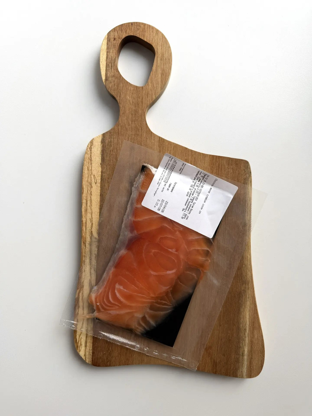 Лосось филе нарезка слабой соли