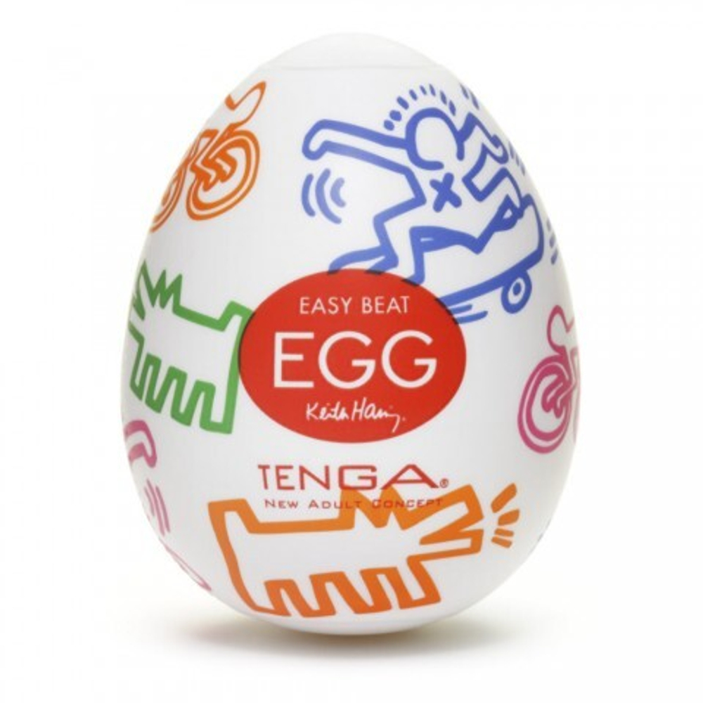 TENGA&Keith Haring Egg Мастурбатор яйцо Street
