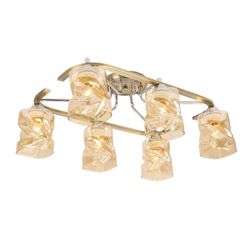 Citilux Плутон CL170162 Люстра потолочная Бронза Хром