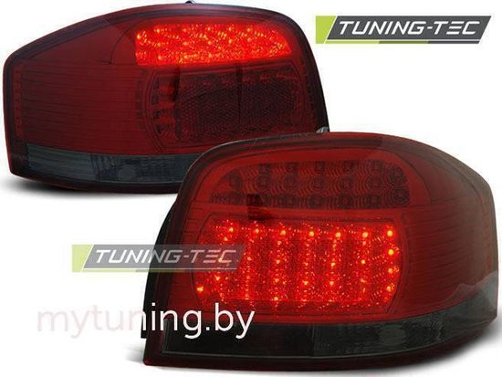 Задние фонари red smoke led Audi A3 8P