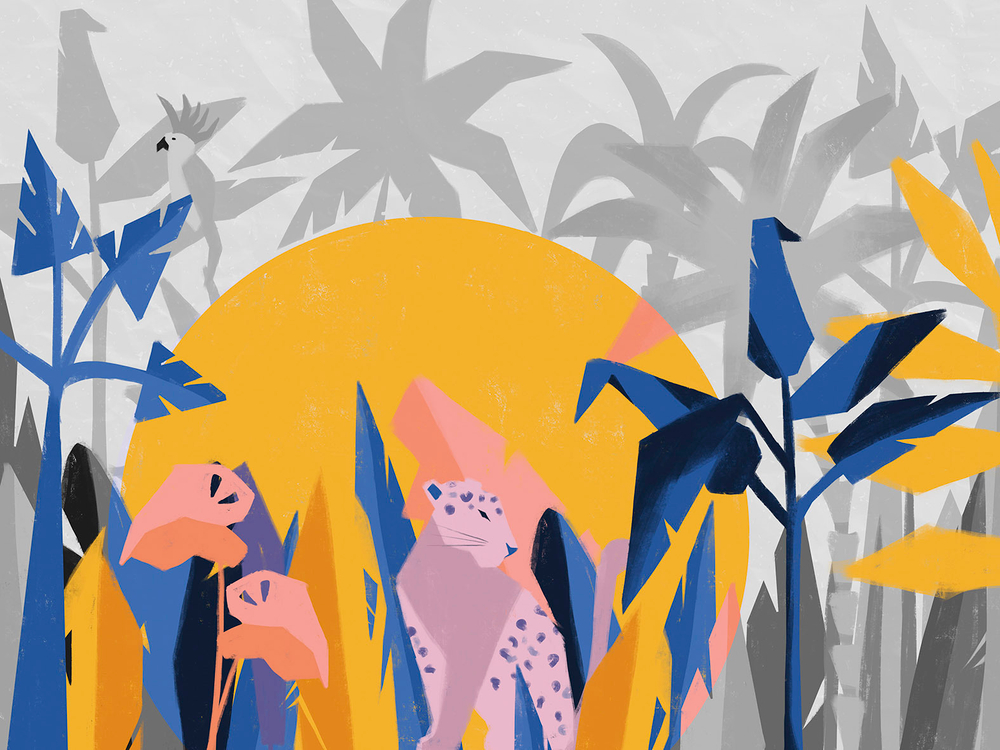 Дизайнерские обои Wall Street Jungle