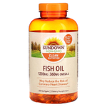 Sundown Naturals, рыбий жир, 1200 мг, 300 капсул (600 мг в 1 капсуле)