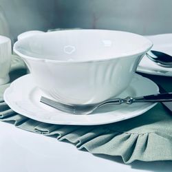 Lenardi 118-149 Набор из 6 салатников 18см RESTO в под.уп.(х6)Фарфор