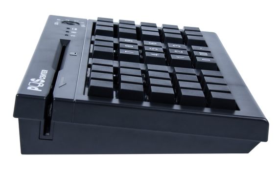 Клавиатура программируемая POScenter S50A (50 клавиш, MSR, ключ, USB), чёрная