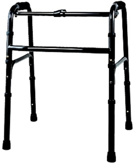 Ходунки инвалидные с шагом, регулировка высоты 82—94 см