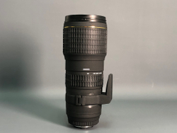 Sigma 100-300 APO 1:4 HSM IF Nikon F есть царапки на передней линзе