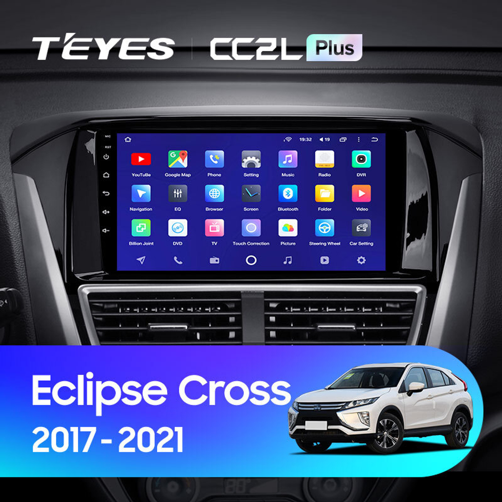 Teyes CC2L Plus 9" для Mitsubishi Eclipse Cross 1 2017-2021