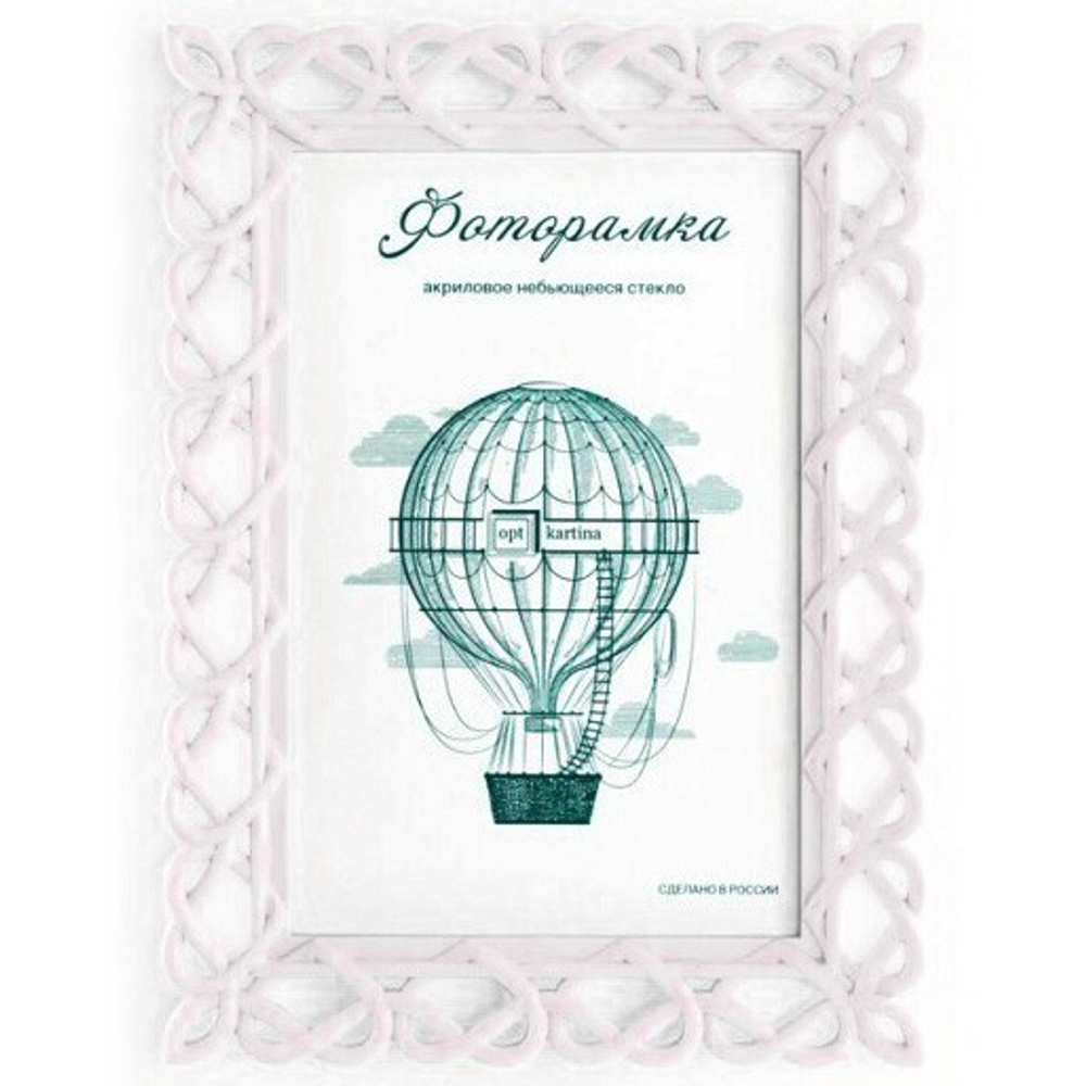 Фоторамка 10*15 см L-7 белый