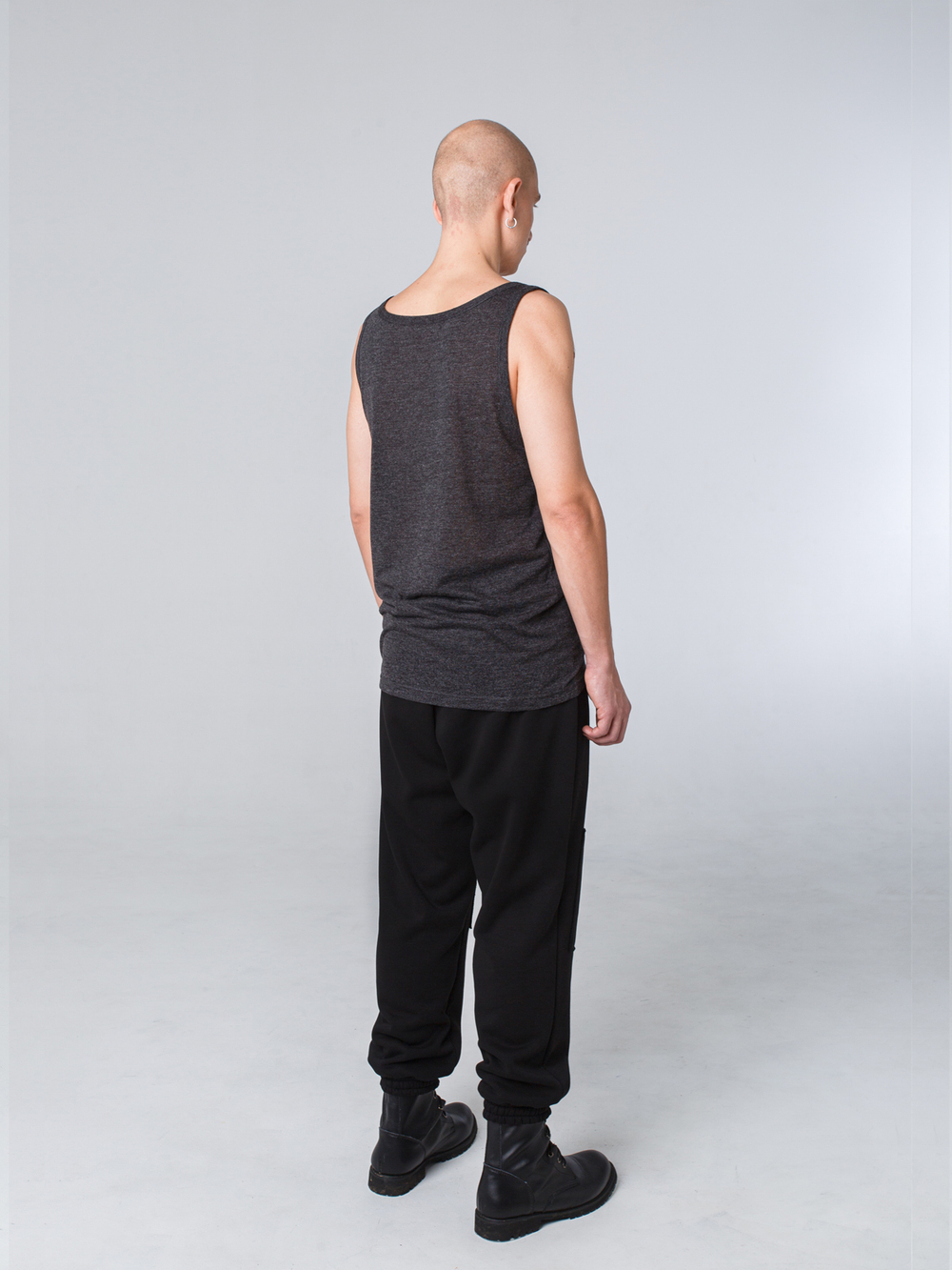 Майка унисекс "Серость". Серый меланж