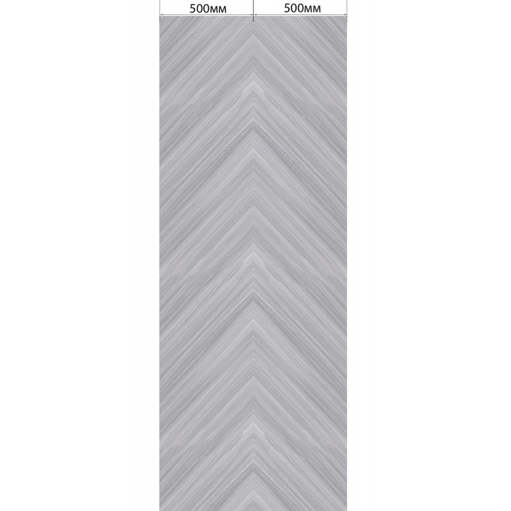 Ламинированная панель ПВХ ВЕК Шпон орех светлый 2700х500мм