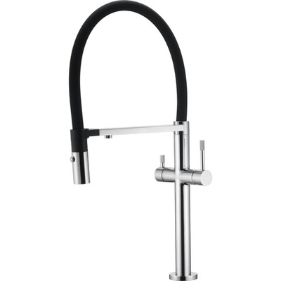 Смеситель для кухни Boheme UNO 115-CR CHROME c краном для питьевой воды