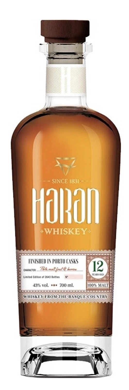 Виски Haran Finished in Porto Cask 12 Years Old, 0.7 л.