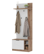 Орегон ПР 01 Прихожая МДФ Белый супермат