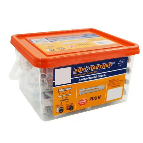 Дюбель нейлоновый PND-6 6х30мм (500шт) Европартнер