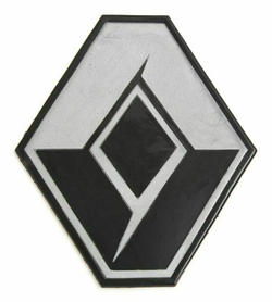 Коврик на панель BIG LOGO TOYOTA 19,5*13 KING BIG LOGO